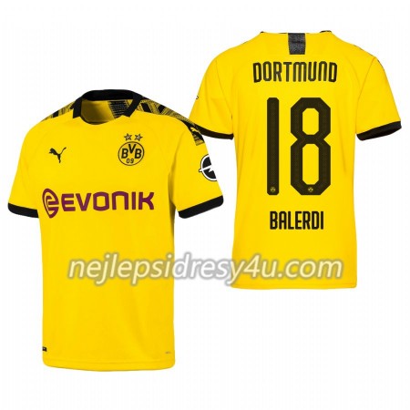 Fotbalový Dres Borussia Dortmund Leonardo Balerdi 18 Domácí 2019/20